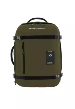 Городской рюкзак NATIONAL GEOGRAPHIC "ОКЕАН", изготовленный из переработанных ПЭТ-бутылок, коричневый