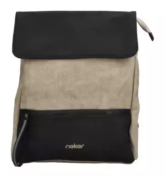 Городской рюкзак Rieker "Лен/Фольга", цвет Cliff/Schwarz