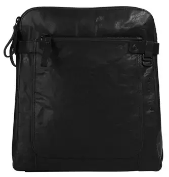 Городской рюкзак Spikes & Sparrow, натуральная кожа, черный