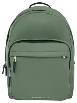 Городской рюкзак Tommy Hilfiger "TH SIGNATURE BACKPACK", рюкзак для отдыха, школьный рюкзак, цвет Green Acres