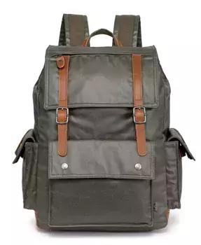 Городской рюкзак Urban Light Traveller из холста TSD BRAND, зеленый
