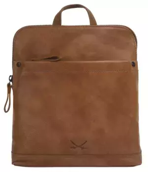 Городской рюкзак Zanzibar, натуральная кожа Sansibar, цвет Cognac