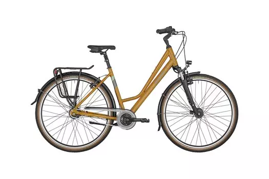 Городской велосипед Bergamont Horizon N8 CB Amsterdam - 28 дюймов - Doppelrohr - 2024, цвет Orange|shiny sunny orange