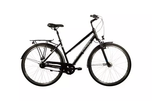 Городской велосипед Carver Tour 100 n - 28 дюймов - Damen Sport - 2024, цвет Schwarz|black/silver/blue