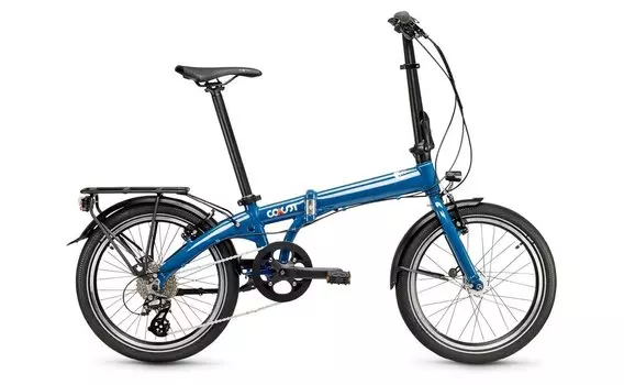 Городской велосипед Coast Hightide No. 03 - 20 дюймов - Faltrahmen - 2025, цвет Blau|midnight blue