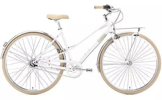Городской велосипед Creme Caferacer Lady Solo - 28 дюймов - Damen Sport - 2023, цвет Wei|pearl white
