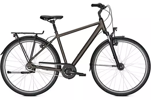 Городской велосипед Kalkhoff Image Hs RT - 28 дюймов - Diamant - 2023, цвет Grau|crystalgrey matt