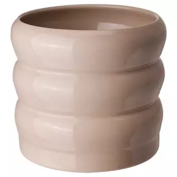 Горшок для растений Ikea Hasselbukett In/outdoor, 12 см, бежевый