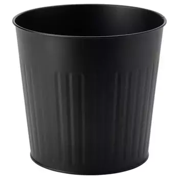 Горшок для растений из стали, антрацит, 19 см, CITRONMELISS IKEA