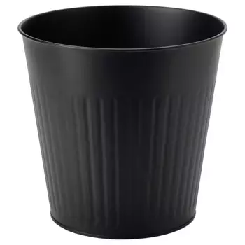 Горшок для растений из стали, антрацит, 24 см, CITRONMELISS IKEA