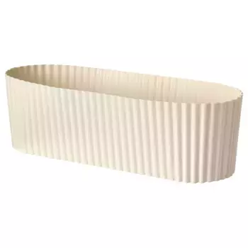 Горшок для растений из стали, кремовый, 9 см, PPELROS IKEA