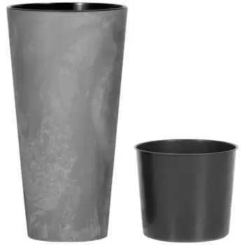 Горшок для растений Prosperplast «Tubus Slim Effect», xH: 40x76,2 см, цвет granitgrau