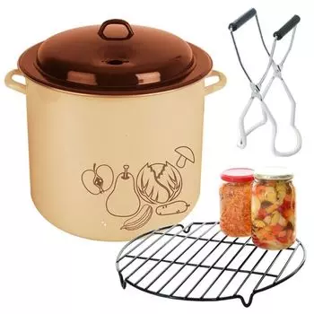 Горшок ORION + аксессуары для приготовления банок для консервирования
