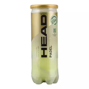 Горшок с 3 мячами для падела Pro S Head, жёлтый