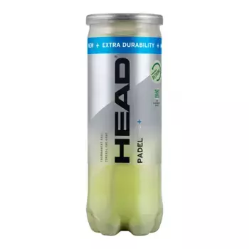 Горшок с 3 мячами для весла PRO+ Head, жёлтый