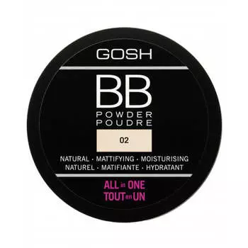 Gosh BB Powder Прессованная пудра для лица 02 Песок 6,5г