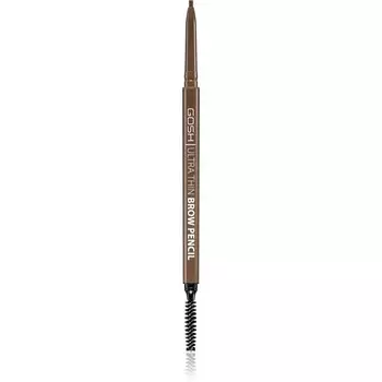 Gosh Ultra Thin точный карандаш для бровей с кисточкой оттенок 002 Серо-коричневый 0,35 г Inna Marka