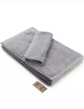 Гостевое полотенце A&R Guest Towel Excellent Deluxe AR605 Black Very Black 40 x 60 см A & R, серый