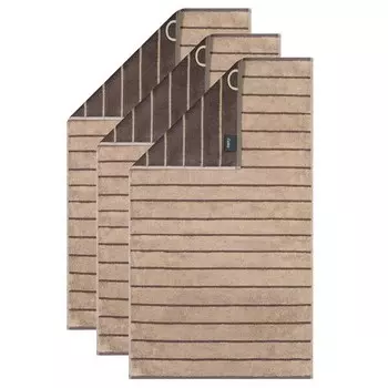 Гостевое полотенце Caw Balance 3er Pack, 50x10x30 см, песочный