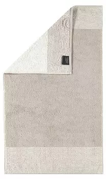 Гостевое полотенце Caw Luxury Home Two-Tone 1er Pack, 50x10x30 см, песочный