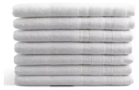 Гостевое полотенце DoubleDryset Hotel (6 шт), 30x1x50 см, белый