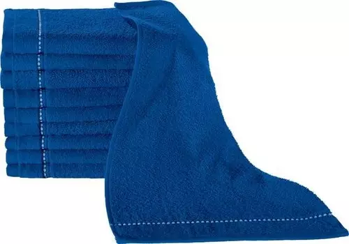 Гостевое полотенце Erwin Mller 10er-Pack 164499, 30x1x50 см цвет royalblau