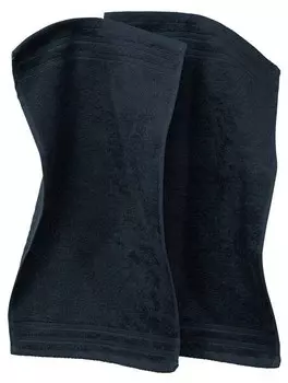 Гостевое полотенце Erwin Mller 2er-Pack 108615, 30x1x50 см, черный