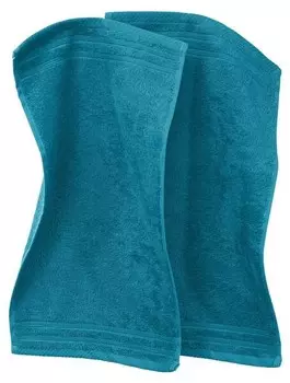 Гостевое полотенце Erwin Mller 2er-Pack 108615, 30x1x50 см цвет petrol