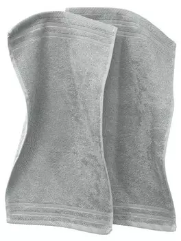 Гостевое полотенце Erwin Mller 2er-Pack 108615, 30x1x50 см, светло-серый