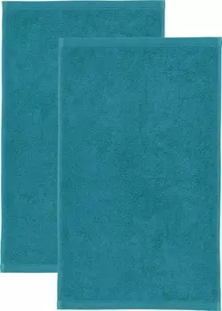 Гостевое полотенце Erwin Mller 2er-Pack 155414, 30x1x50 см цвет petrol