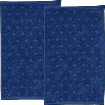 Гостевое полотенце Erwin Mller 2er-Pack 200373, 30x1x50 см, темно-синий