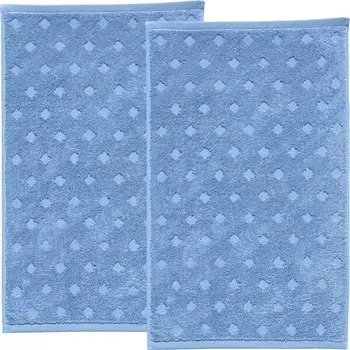 Гостевое полотенце Erwin Mller 2er-Pack 200373, 30x1x50 см, синий