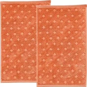 Гостевое полотенце Erwin Mller 2er-Pack 200373, 30x1x50 см, оранжевый
