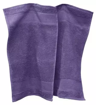 Гостевое полотенце Erwin Mller 2er-Pack 35442, 30x1x50 см, фиолетовый