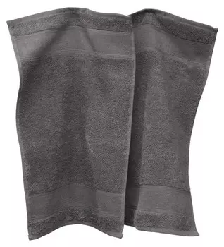 Гостевое полотенце Erwin Mller 2er-Pack 35442, 30x1x50 см, антрацитовый