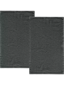 Гостевое полотенце Erwin Mller 2er Pack Achberg, антрацит