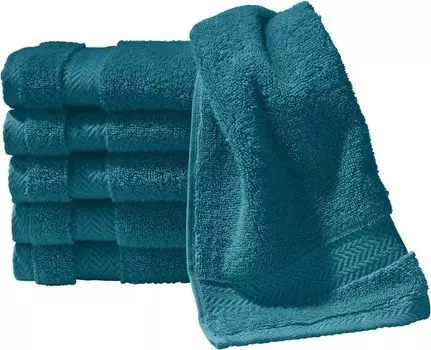 Гостевое полотенце Erwin Mller 6er-Pack 136016, 30x1x50 см цвет petrol