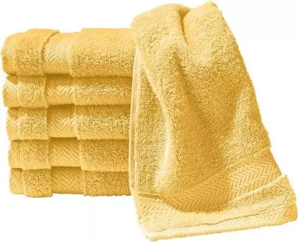 Гостевое полотенце Erwin Mller 6er-Pack 136016, 30x1x50 см, желтый