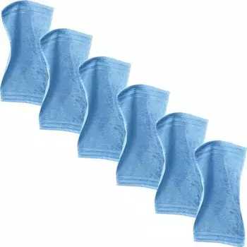 Гостевое полотенце Erwin Mller 6er-Pack 202513, 30x1x50 см, светло-голубой