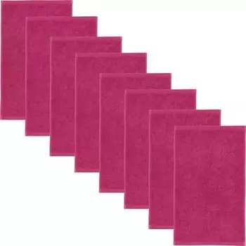 Гостевое полотенце Erwin Mller 8er-Pack 161521, 30x1x50 см цвет fuchsia