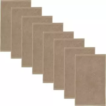 Гостевое полотенце Erwin Mller 8er-Pack 161521, 30x1x50 см, светло-коричневый
