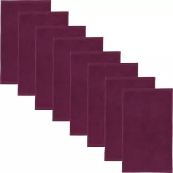 Гостевое полотенце Erwin Mller 8er-Pack 161521, 30x1x50 см цвет beere