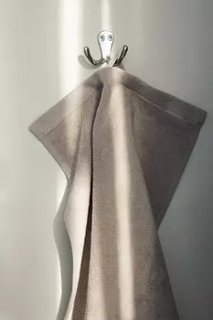 Гостевое полотенце из махровой ткани H&M, 30x50 см, коричневый