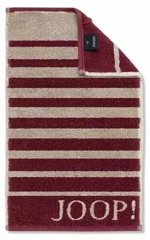 Гостевое полотенце Joop! Select Shade 1er Pack, 50x10x30 см, красный