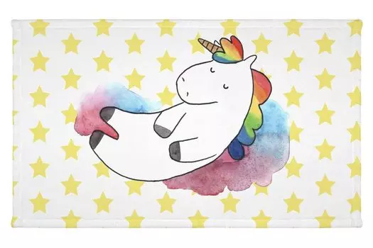 Гостевое полотенце «Мистер и миссис Панда» Unicorn Faith — белое — подарок, белка, детское полотенце, дорожное полотенце, спортивное полотенце, махровая ткань, гостевое полотенце, единороги, украшение в виде единорога Mr. & Mrs. Panda, белый