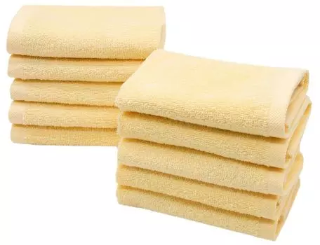 Гостевое полотенце Mr. & Mrs. Panda Turtle Hiker — желтая пастель — подарок, спортивное полотенце, махровая ткань, детское полотенце, мотивационная поговорка, рюкзак, гостевое полотенце Zollner, желтый