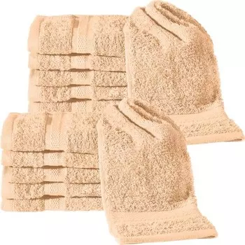 Гостевое полотенце REDBEST 12er-Pack 166400, 30x1x50 см цвет apricot