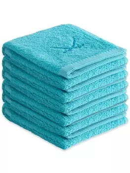 Гостевое полотенце Sansibar Frottier Serie Classic, бирюзовый