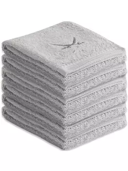 Гостевое полотенце Sansibar Frottier Serie Classic, серебряный