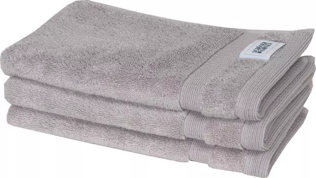Гостевое полотенце sw-cuddly 3 предмета Schner Wohnen, серый